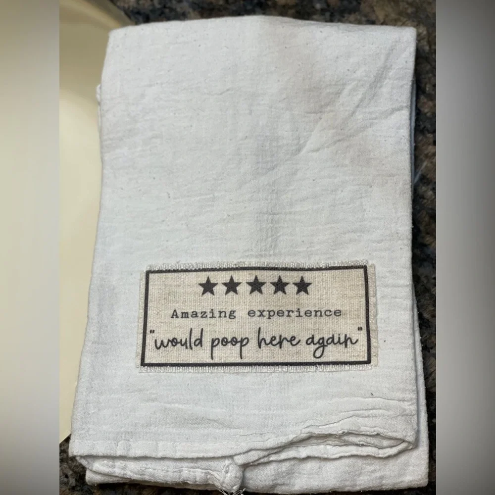 Restroom Humor Hand Towels